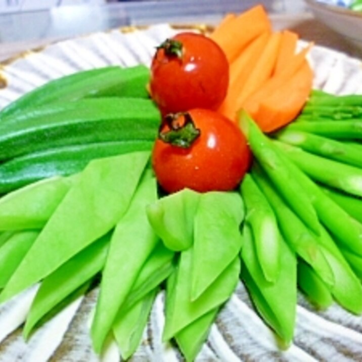 ヘルシー温野菜サラダ